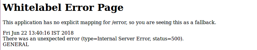 Spring Cloud Netflix Zuul eureka ribbon GENERAL ERROR