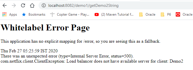 Spring Cloud Netflix Feign Client could not search the service by name in eureka