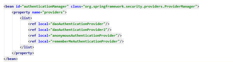 Spring Security Spring Security configuration 