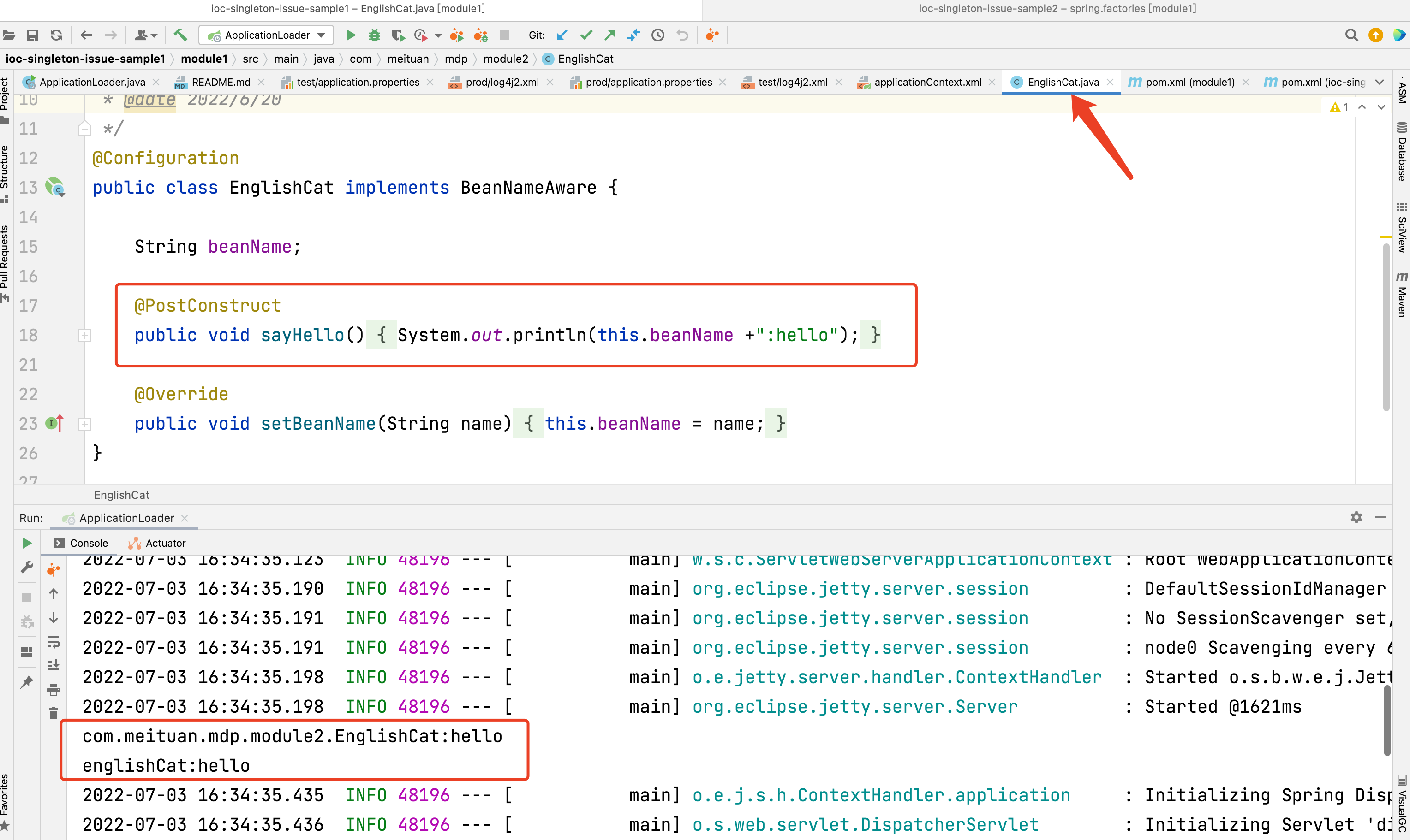Spring @Import and component scan of the same class results in duplicate bean registration with different names