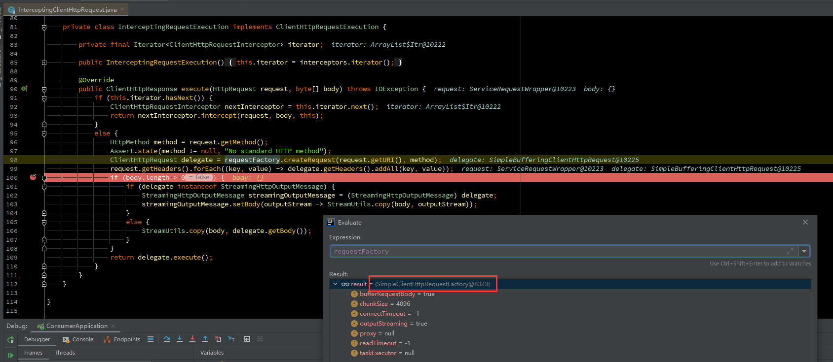 Spring Cloud Netflix LoadBalanced RestTemplate does not work well When apache httpclient or OkHttp is enabled