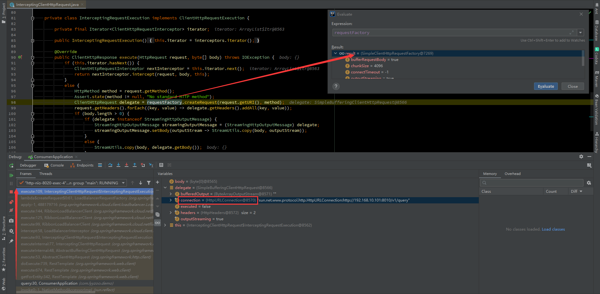 Spring Cloud Netflix LoadBalanced RestTemplate does not work well When apache httpclient or OkHttp is enabled