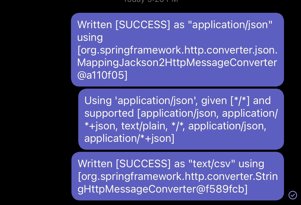 Spring After upgrading to soring framework 5.3.21, the response body us not auto converted to json