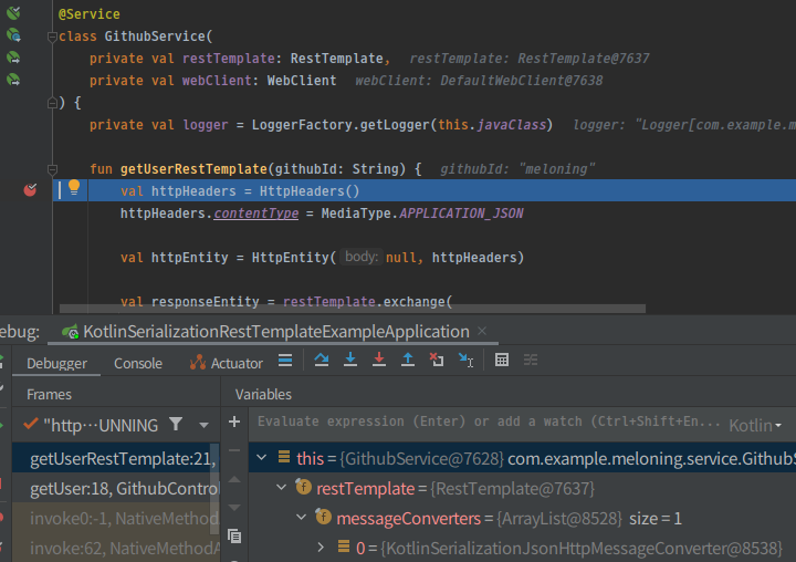 Spring Request to improve KotlinSerializationJsonHttpMessageConverter logic in RestTemplate