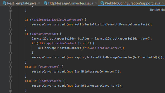 Spring Request to improve KotlinSerializationJsonHttpMessageConverter logic in RestTemplate