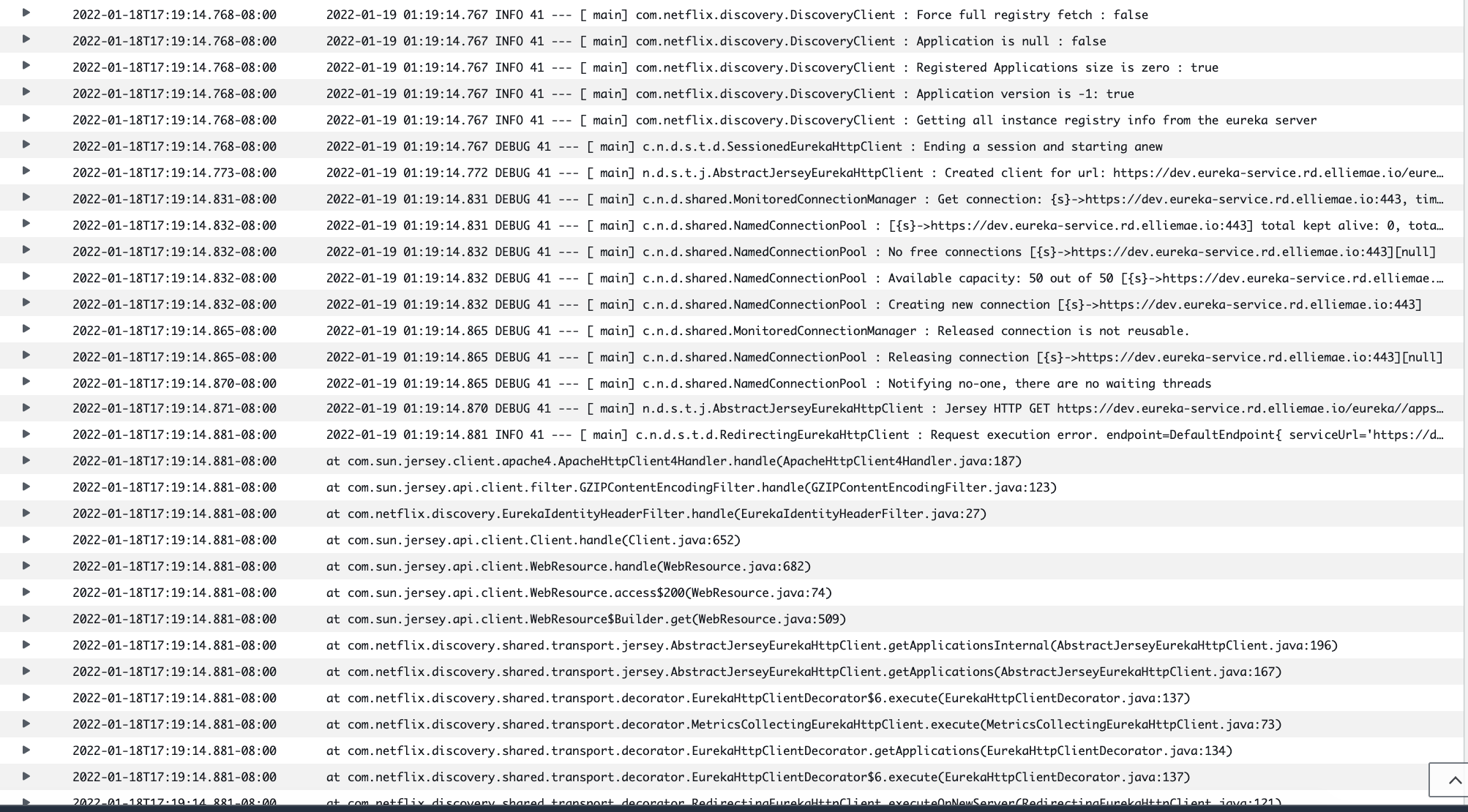 Spring Cloud Netflix Unable to rename the eureka server