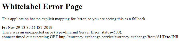 Spring Cloud Netflix Feign throws connect timed out when calling the registered service in Eureka