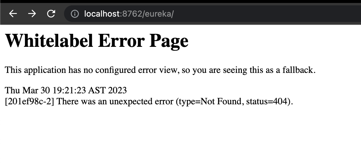 Spring Cloud Netflix Netflix Eureka Server dashboard not showing and not registering server