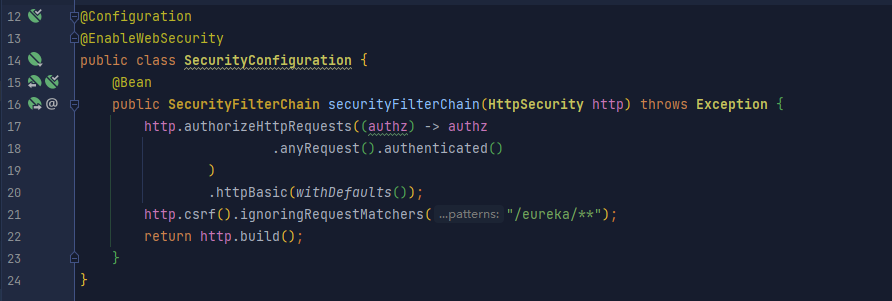 Spring Cloud Netflix unable to configure spring security with spring boot 3.0.2