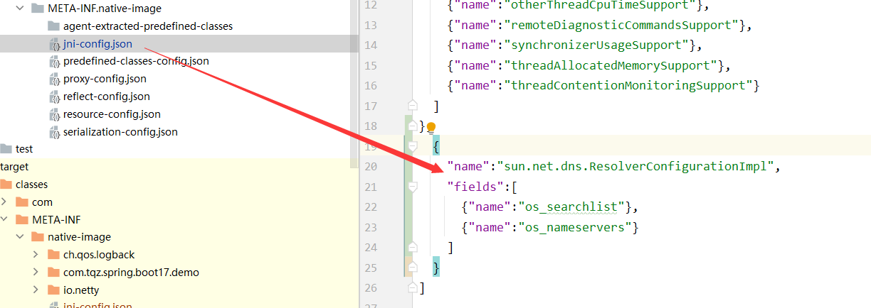 Spring Native Image reports ExceptionInInitializerError: null for Netty DnsServerAddressStreamProviders