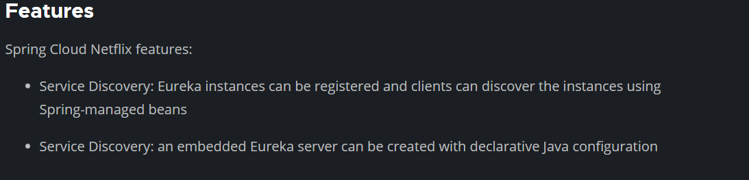 Spring Cloud Netflix Documentation minor Issue