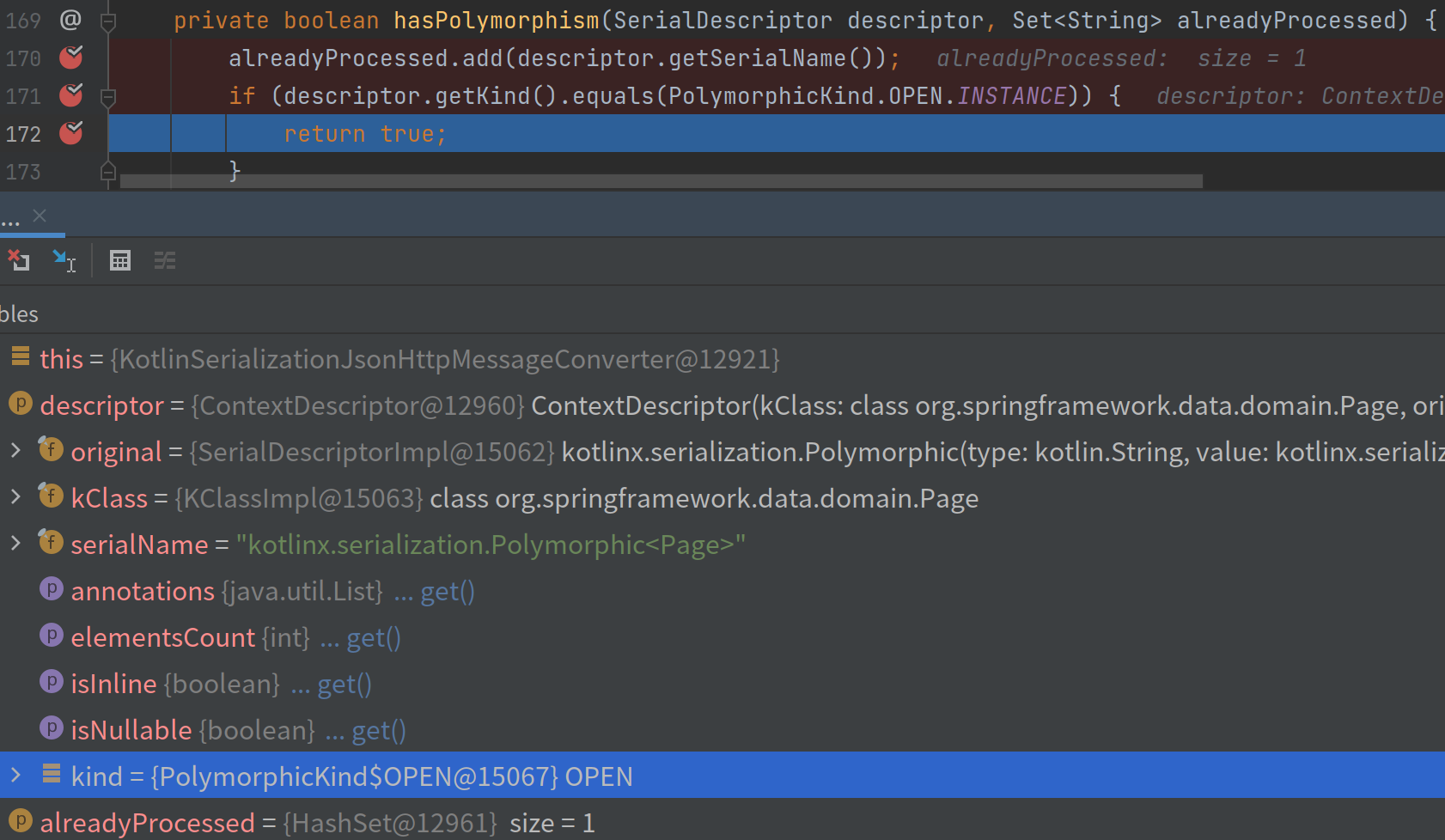 Spring Improvement to allow customization of kotlin serializer in AbstractKotlinSerializationHttpMessageConverter