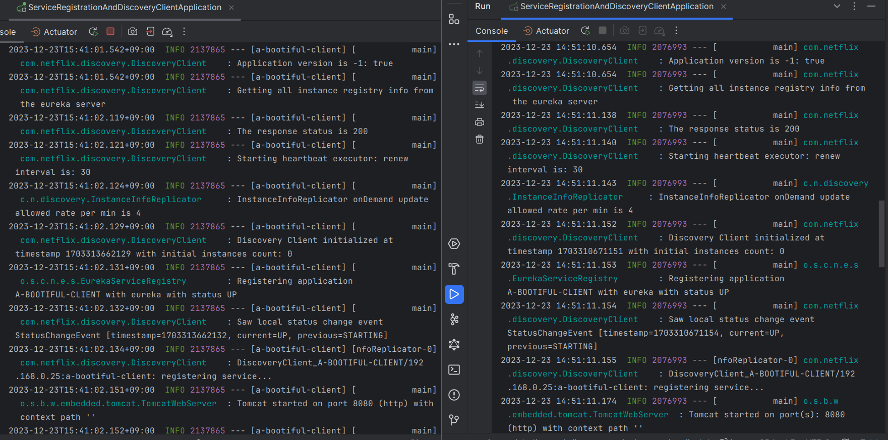 Spring Cloud Netflix Issue with Eureka DiscoveryClient with latest 2022.0.3-SNAPSHOT (4.0.2-SNAPSHOT)