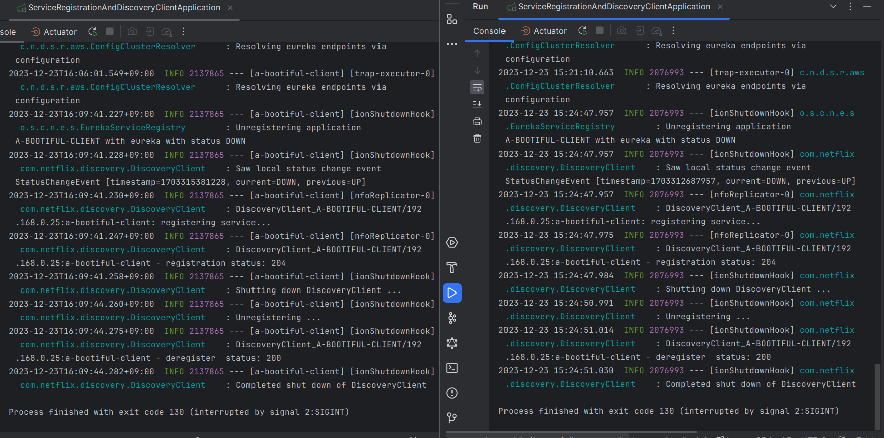 Spring Cloud Netflix Issue with Eureka DiscoveryClient with latest 2022.0.3-SNAPSHOT (4.0.2-SNAPSHOT)