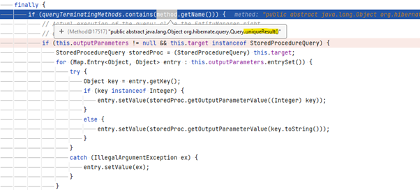 SharedEntityManagerCreator#queryTerminatingMethods-uniqueResult