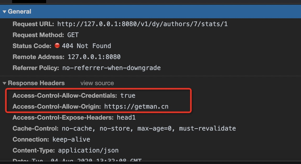Spring Security Open cross-domain and 500 at the same time