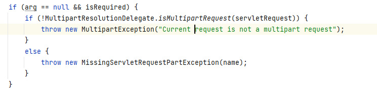 Spring @RequestPart with array of MultipartFile doesn't raise exception when no file part is received