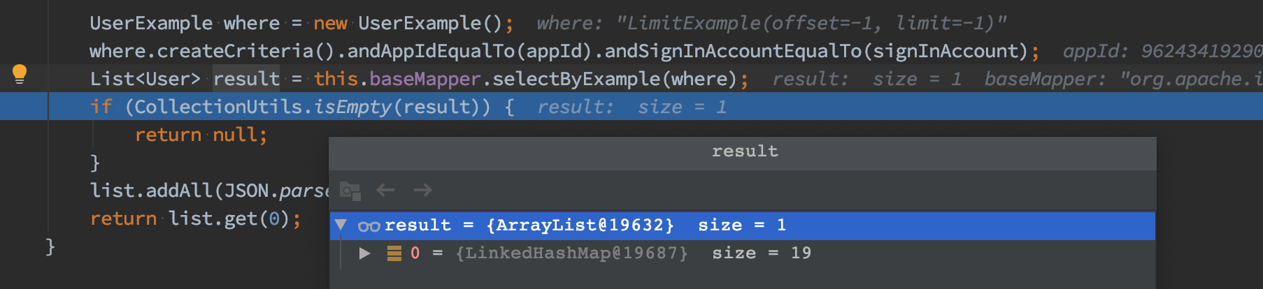 MyBatis ClassCastError from LinkedHashMap to my own class type #3.5.2