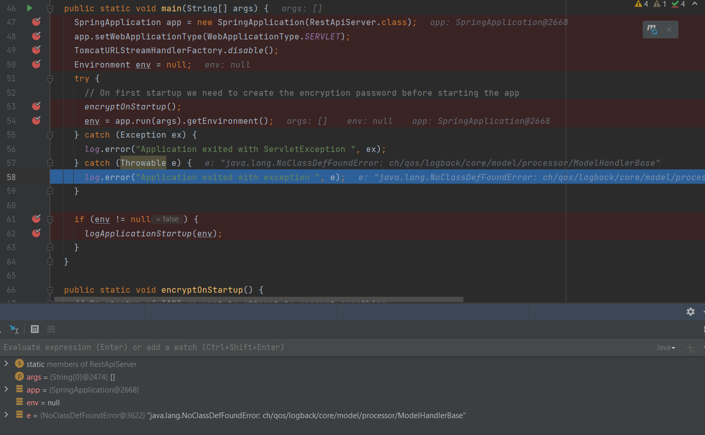 SpringBoot mvn spring-boot:run doesn't run a Spring Boot App but always success