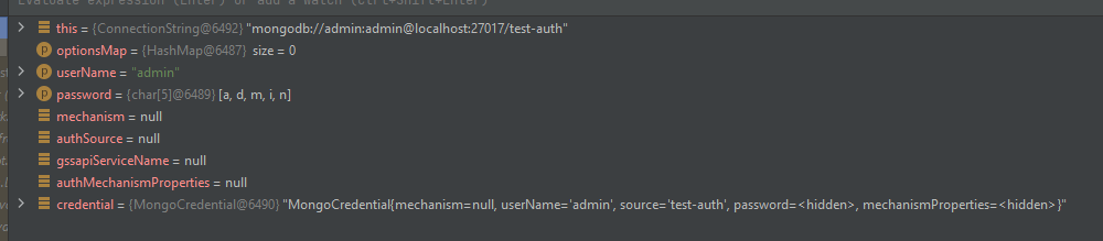 SpringBoot Spring boot starter data mongodb 2.7.9 Authentication failed