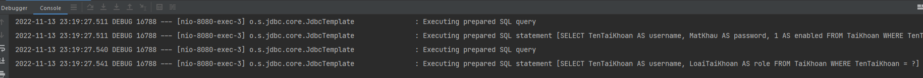 Spring Security JDBC Authentication query twice to the database