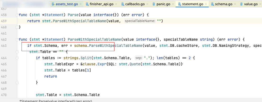 Gorm panic: query after update