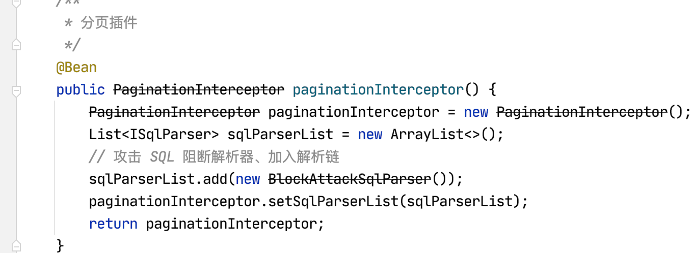MyBatis-Plus 在3.4.0版本中分页插件过时提示