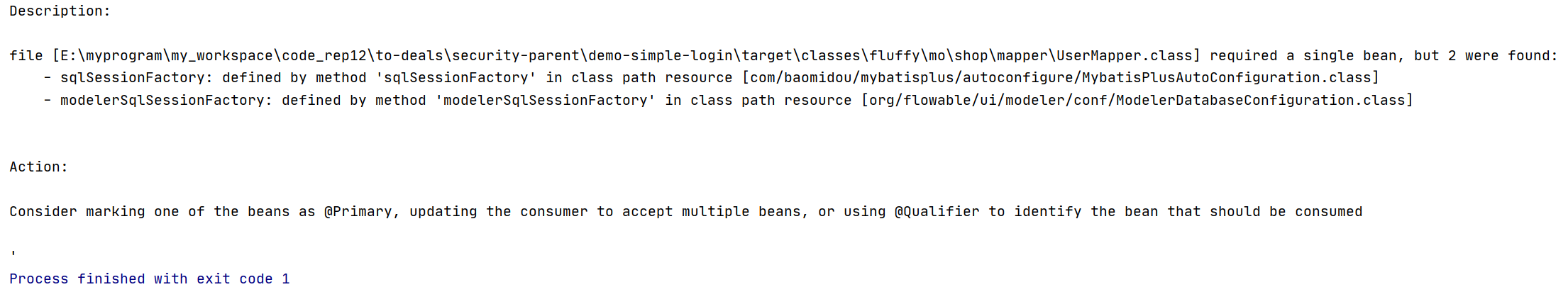 MyBatis-Plus 关于starter的建议