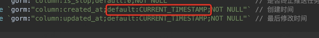 Gorm v1.23.3 ,there is bug that: [error] failed to parse default value CURRENT_TIMESTAMP for field xxxxx