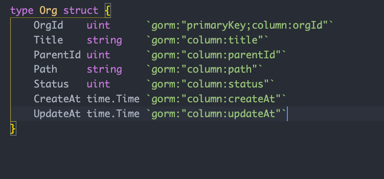 Gorm many2many 的连接表不支持驼峰表名称，自动进行转换为蛇形