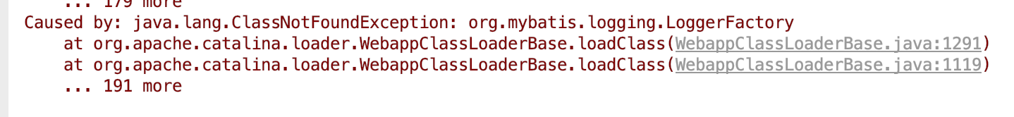 MyBatis-Plus 集成启动报错-org.mybatis.logging.LoggerFactory