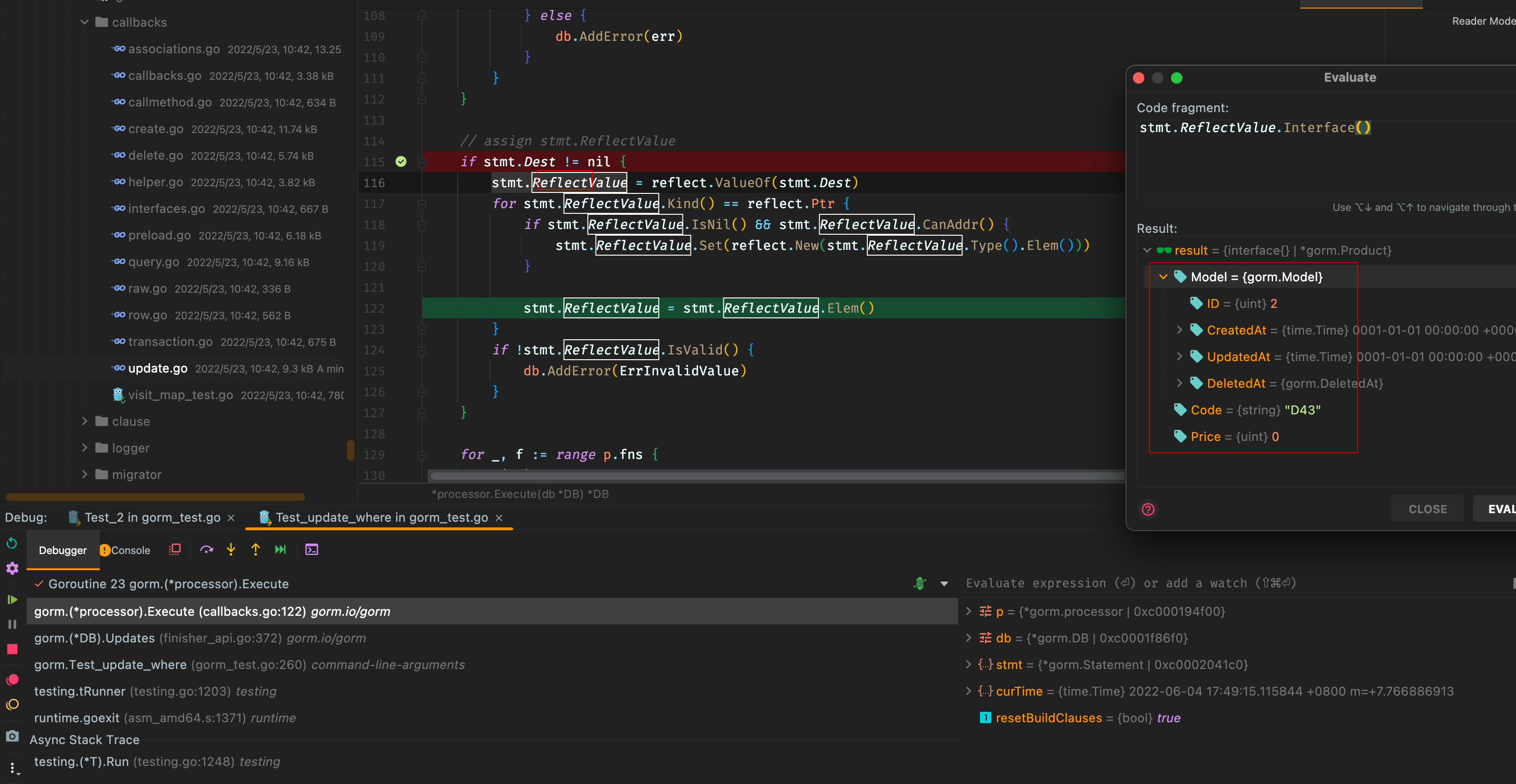 Gorm Update的时候，如果指定了model，不能根据主键生成where条件