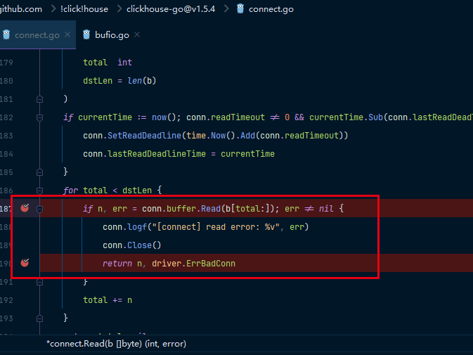 Gorm can not link clickhouse