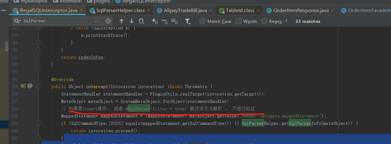 MyBatis-Plus IllegalSQLInterceptor提示deleted_flag未使用索引
