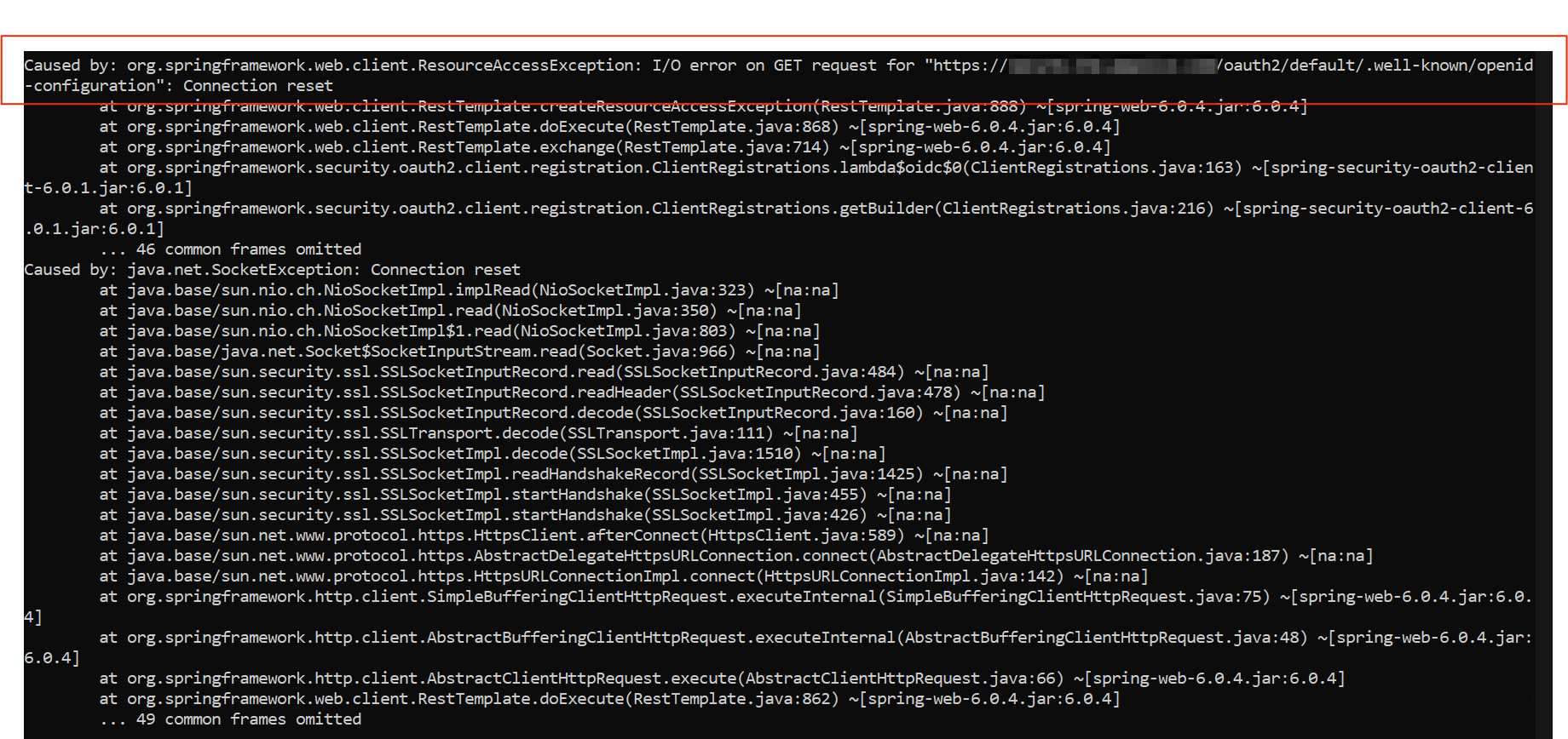 Spring Security Cannot use HTTP Proxy for OAuth2 client