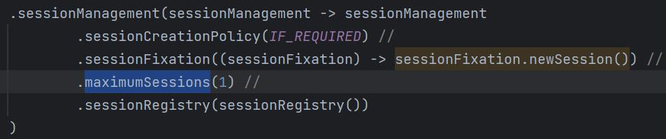 Spring Security Concurrent session management not working. Setting Constraint on maximum session for session management