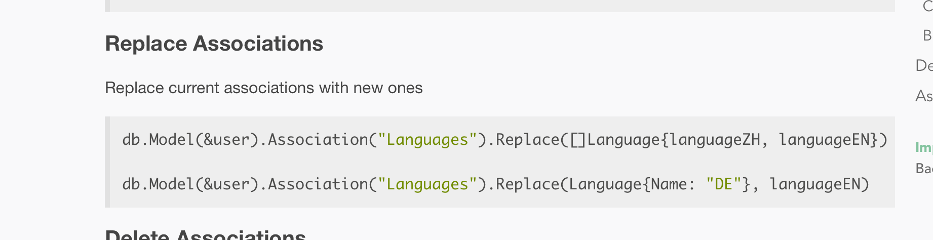Gorm Replace associations not working as expected
