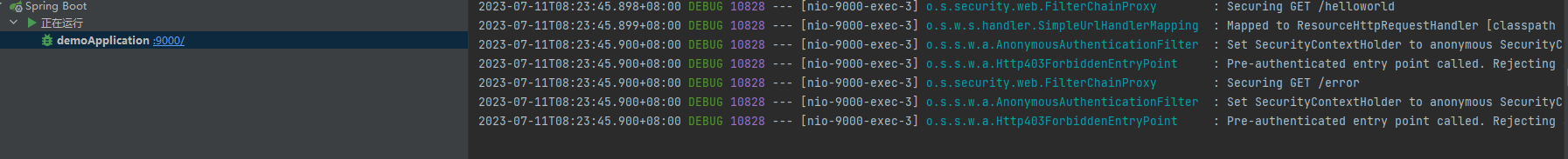 Spring Security The spring security filter chain does not execute expected, when the version is upgraded from 5.4.8 to 6.0.3