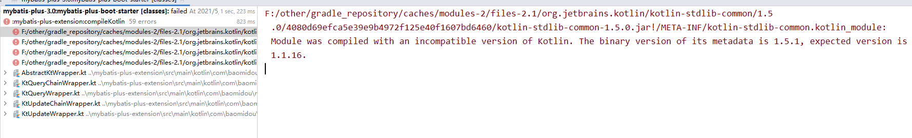 MyBatis-Plus 3.0源码无法正常编译，master分支正常