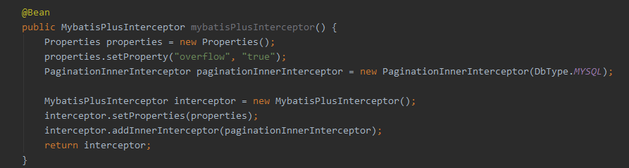 MyBatis-Plus 分页查询时当current大于total时查询结果为空