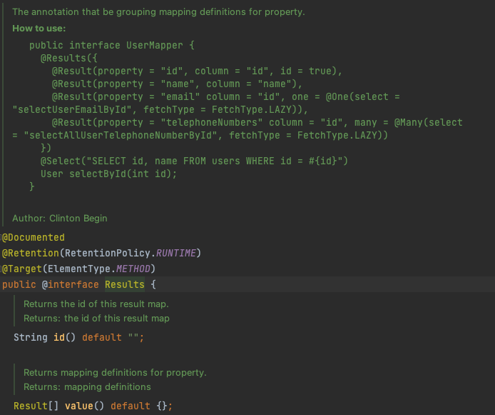 MyBatis-Plus @Results 注解无效， 版本3.3.2