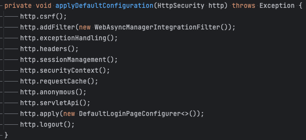 Spring Security Deprecate WebSecurityConfigurerAdapter