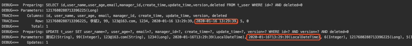 MyBatis-Plus strictUpdateFill 设置updateTime 没有更新时间