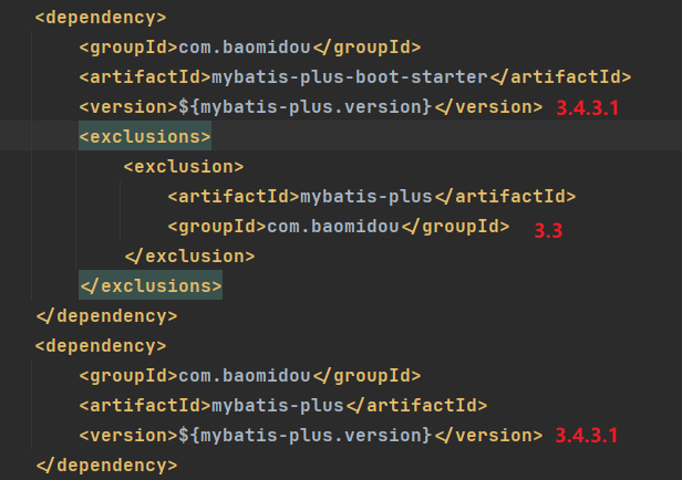 MyBatis-Plus MybatisPlusInterceptor一直报红，引入不了相关类
