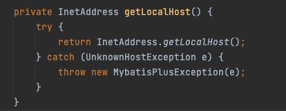 MyBatis-Plus Temporary failure in name resolution