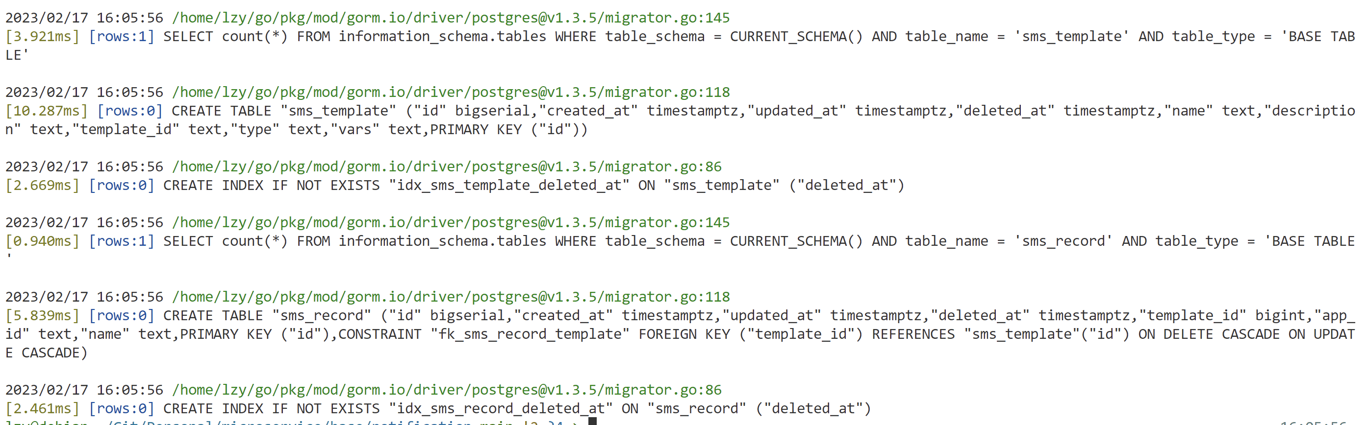 Gorm Model automigrate foreign key generate bug