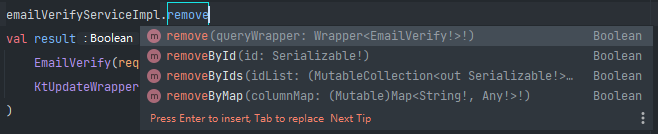 MyBatis-Plus CURD 的返回值类型都代表着什么？