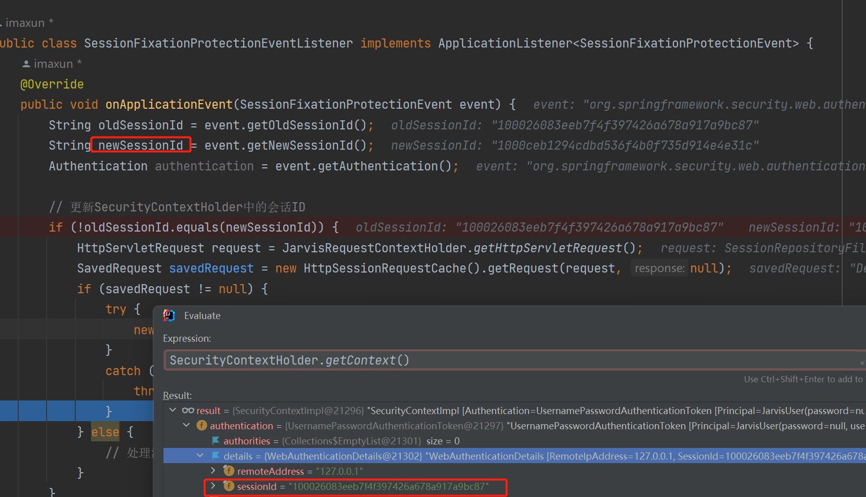 Spring Security Fixed call back issue