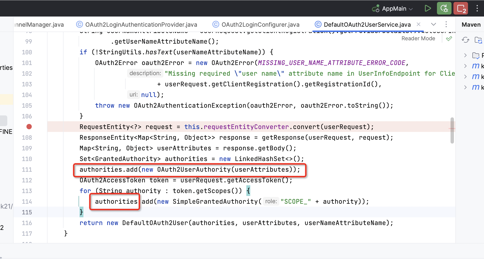 Spring Security spring-security-oauth2-autoconfigure migrating to spring-boot-starter-oauth2-client