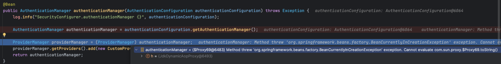 Spring Security Request to add Custom Properties to AuthenticationConfiguration